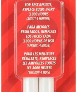 DynaTrap 32050 6-Watt UV Replacement Bulbs for 1 Acre DynaTrap Mosquito & Flying Insect Trap Models DT2000XL and DT2000XLP - 2 Bulbs,White