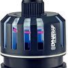 Dynatrap DT3007 Indoor Plug-in Fly Trap for Flies, Fruit Flies, Moths, Gnats, and Other Flying Insects – 1 Black Device + 2 Glue Cards 4