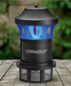 DynaTrap DT1775 1 Acre Mosquito & Flying Insect Trap – Kills Mosquitoes, Flies, Wasps, Gnats, & Other Flying Insects – Bug Zapper Alternative – Black 2