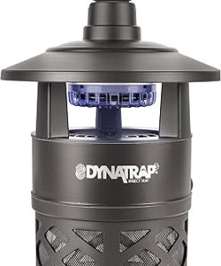 DynaTrap DT160-TUNSR 1/4 Acre Mosquito Trap & Flying Insect Trap – Kills Mosquitoes, Flies, Gnats, Wasps, & Other Flying Insects – Mosquito Zapper & Bug Zapper Outdoor Alternative – Tungsten