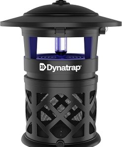DynaTrap DT1130SR Mosquito & Flying Insect Trap - Outdoor/Indoor, Fly Catcher, Plug-in Bug Catcher/Bug Light, 1/2 Acre Coverage, Black