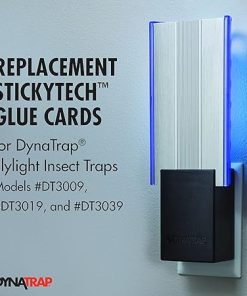 DynaTrap 230093 Replacement StickyTech Glue Cards for Flylight Indoor Plug-In Fly and Flying Insects Trap for Indoor DynaTrap Models DT3009 and DT3019 – 6 Pack 2