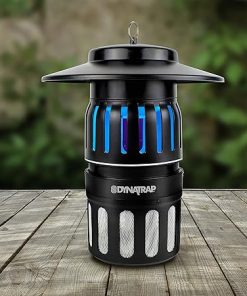DynaTrap DT1050SR 1/2 Acre Mosquito & Flying Insect Trap – Kills Mosquitoes, Flies, Wasps, Gnats, & Other Flying Insects – Bug Zapper Alternative – Black 2